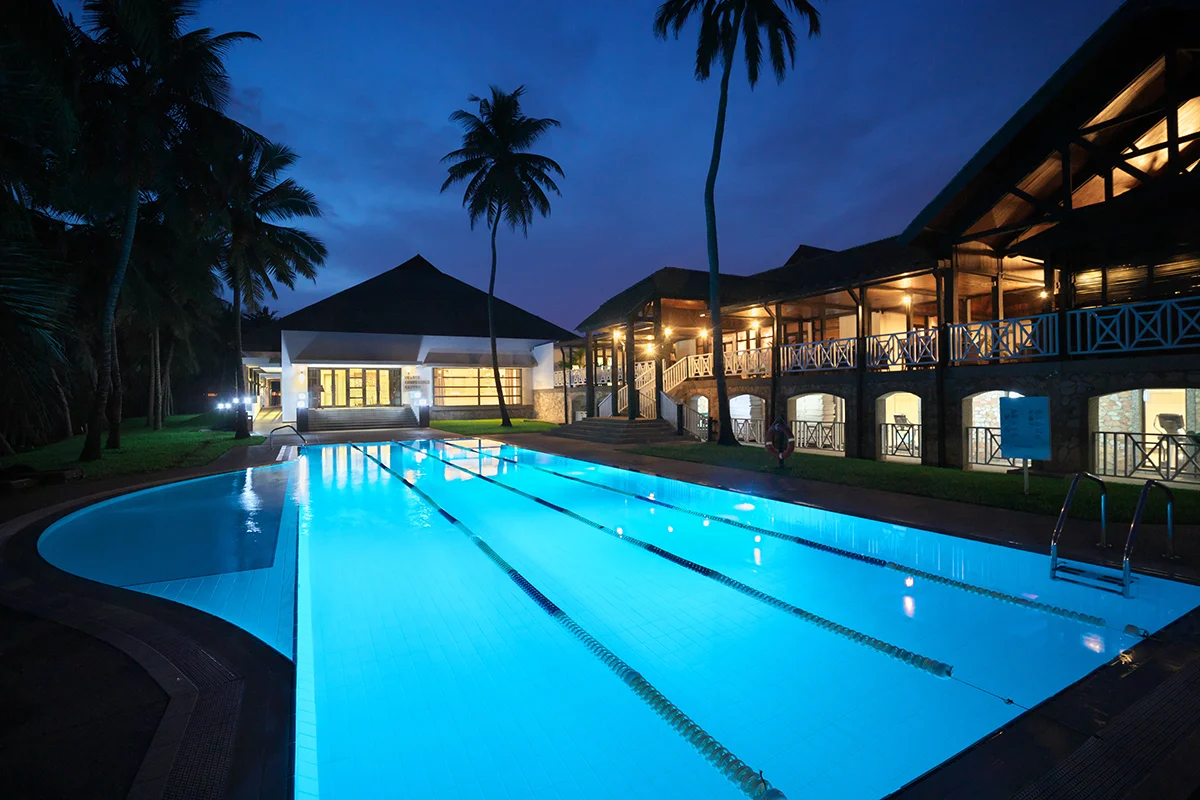 Labadi Beach Hotel background