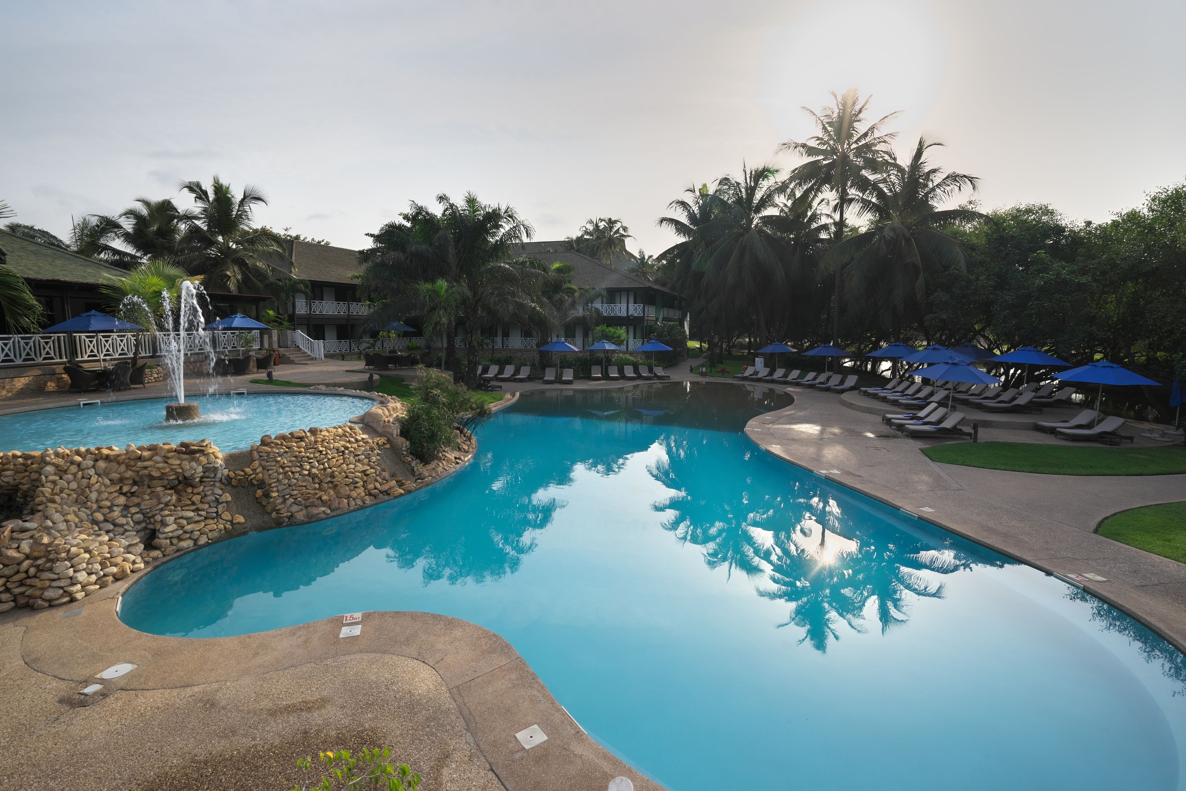 Labadi Beach Hotel beachfront